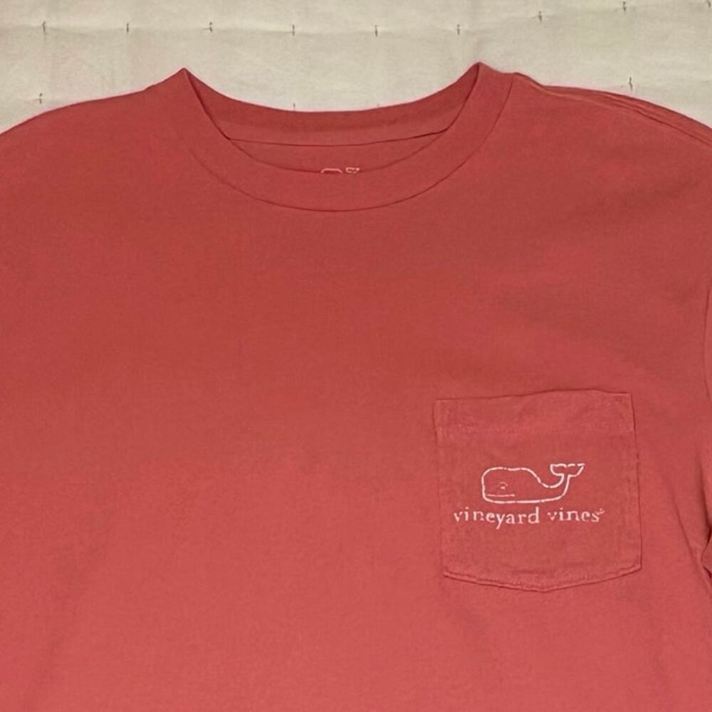 Vineyard Vines Long Sleeve t-Shirt Men's XS Coral - Picture 3 of 10